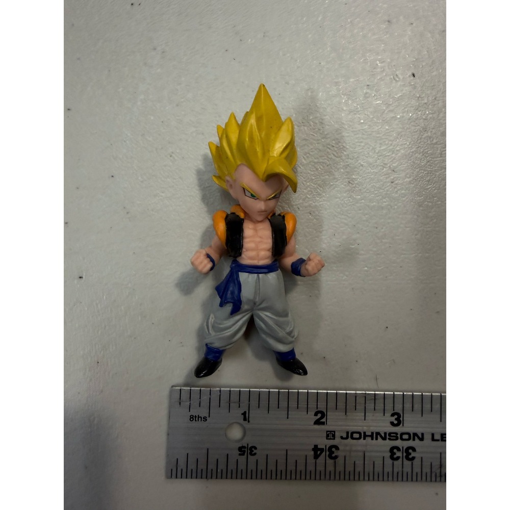 Dragon Ball Z Super Saiyan Gogeta Banpresto Mini Figure Anime Collectible 2.5"